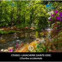 Carte postale – Ourthe occidentale à Lavacherie